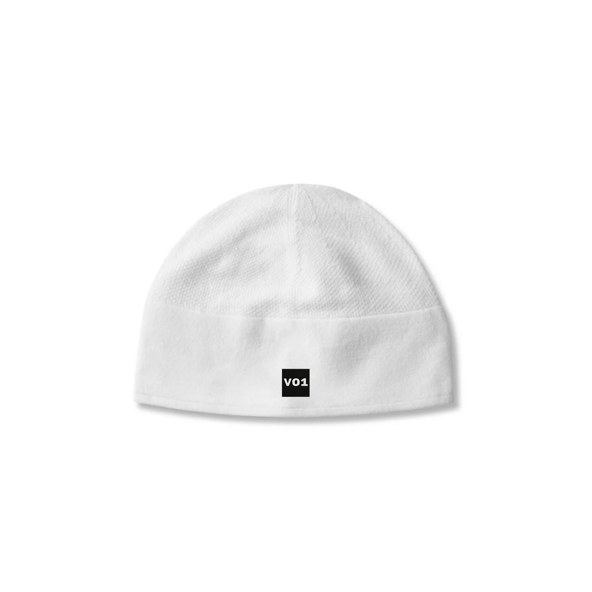 Merino Wool Performance Knit Beanie - White – Volume One